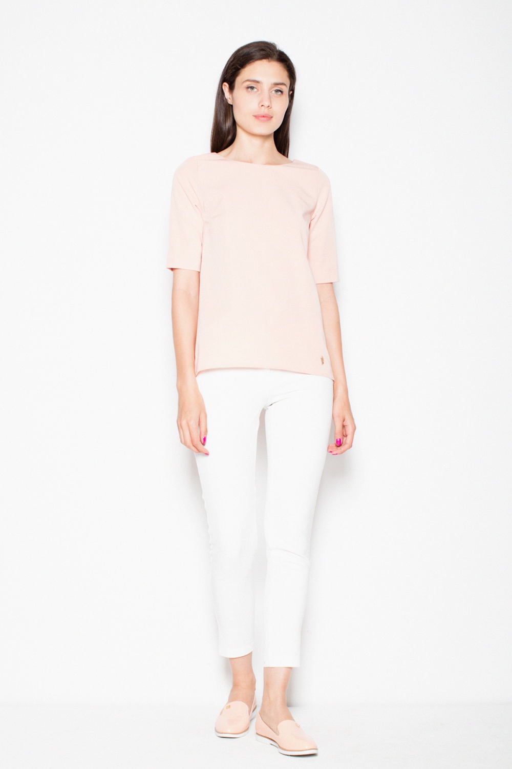 Bluzka Model VT002 Pink - Venaton — zdjęcie 2