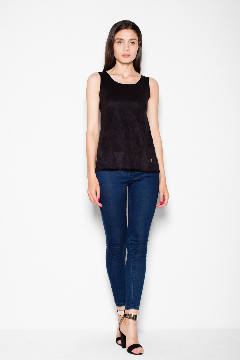 Koszulka Top Model VT001 Black - Venaton — zdjęcie 2