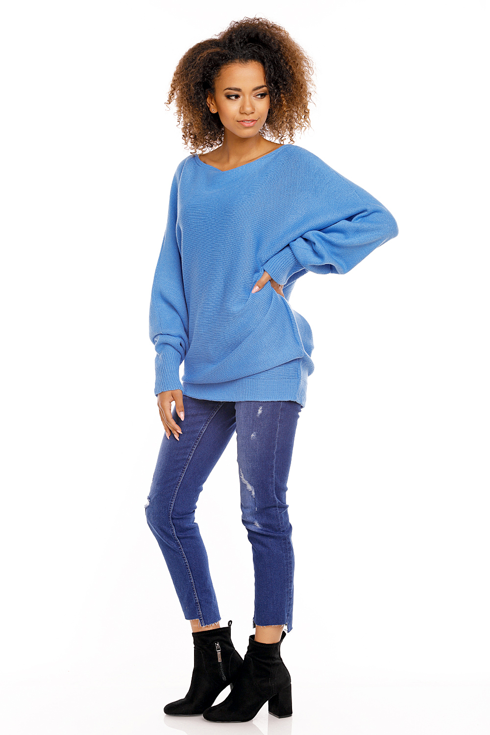 Sweter model 70003 Jeans - PeeKaBoo — zdjęcie 3