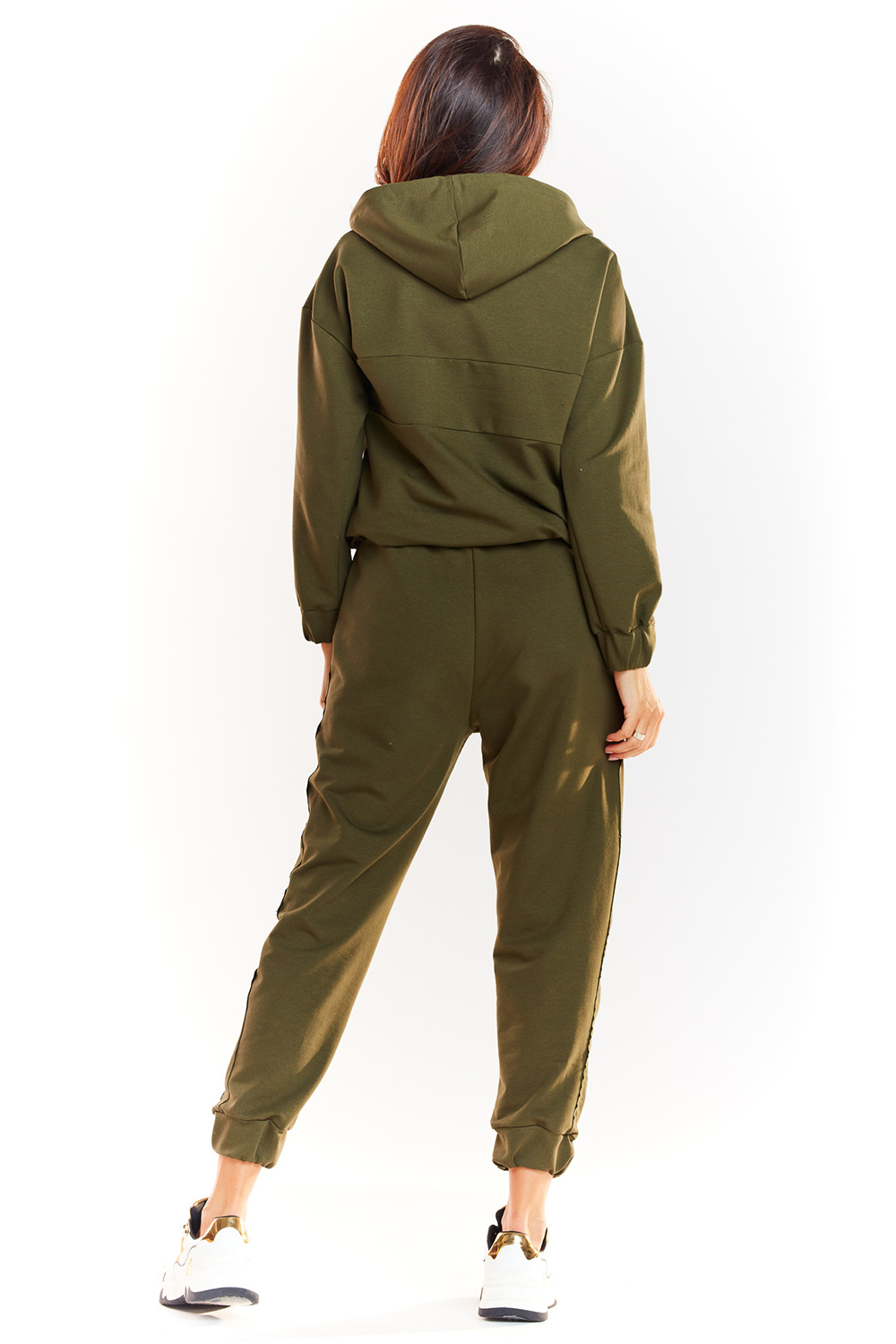 Spodnie Dresowe Model M231 Khaki - Infinite You — zdjęcie 3