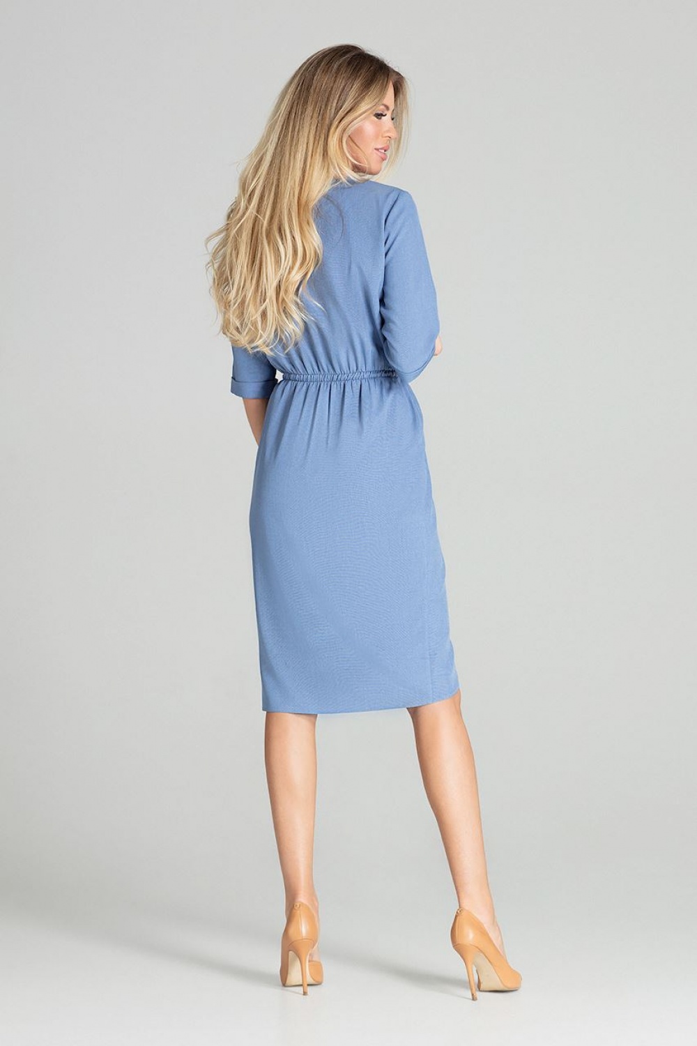 Sukienka Model M702 Blue - Figl — zdjęcie 3