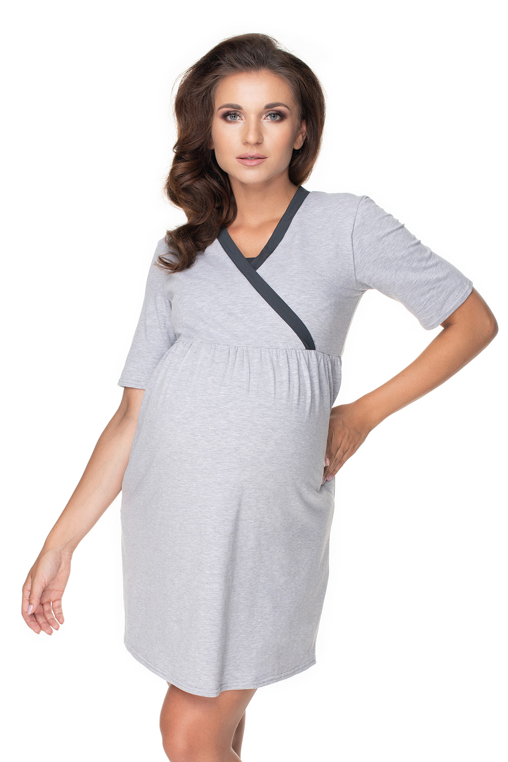 Piżama Komplet Model 0149 Grey - PeeKaBoo — zdjęcie 2