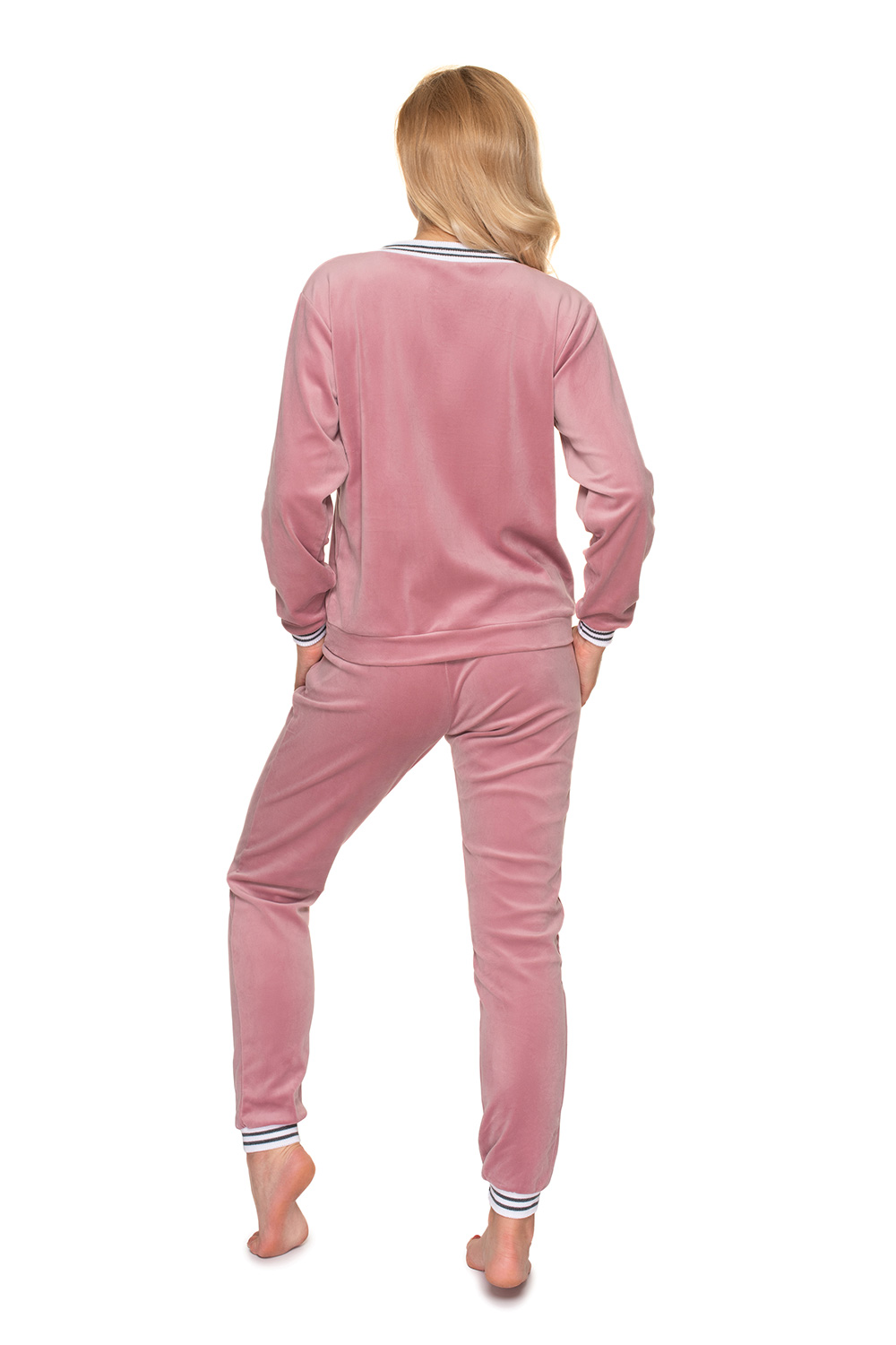 Spodnie Dres Damski Model 0194 Pink - PeeKaBoo — zdjęcie 2