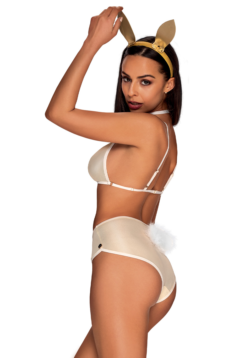 Komplet Model Neo Goldes 3cz Gold - Obsessive — zdjęcie 2