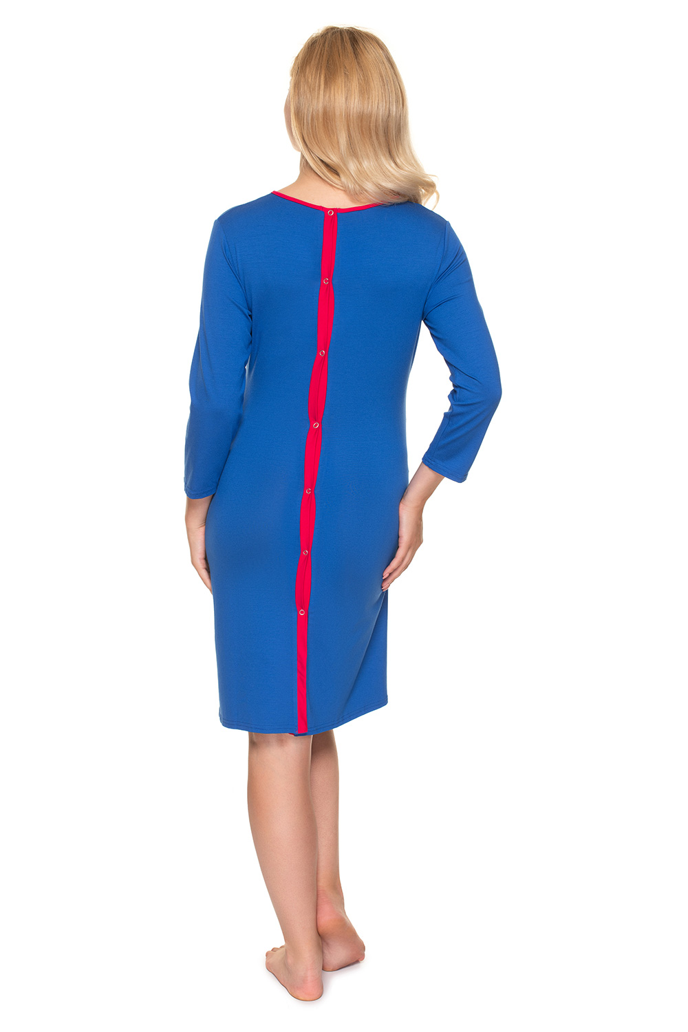 Koszula Nocna Ciążowa Model 0197 Chaber - PeeKaBoo — zdjęcie 3