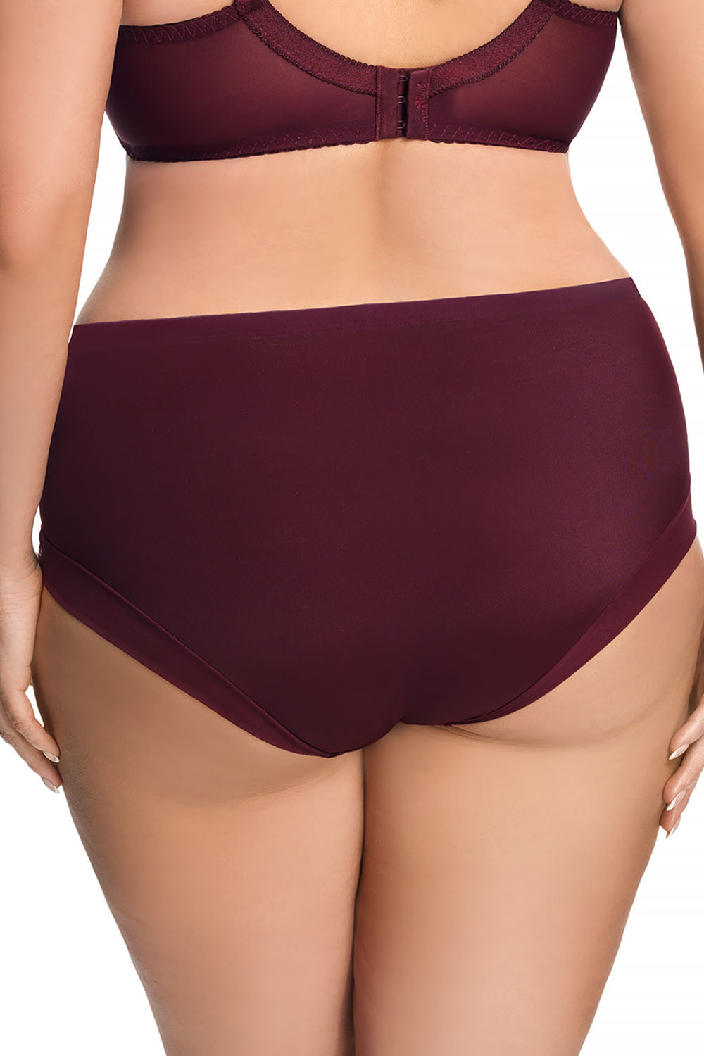 Figi Model Luisse K442 Bordo - Gorsenia Lingerie — zdjęcie 3