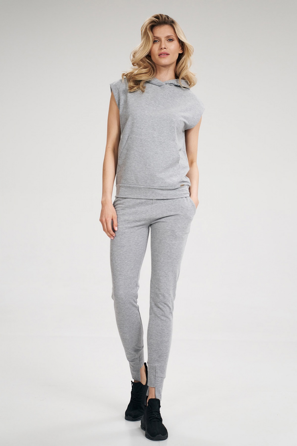 Bluza Damska Model M802 Grey - Figl — zdjęcie 2