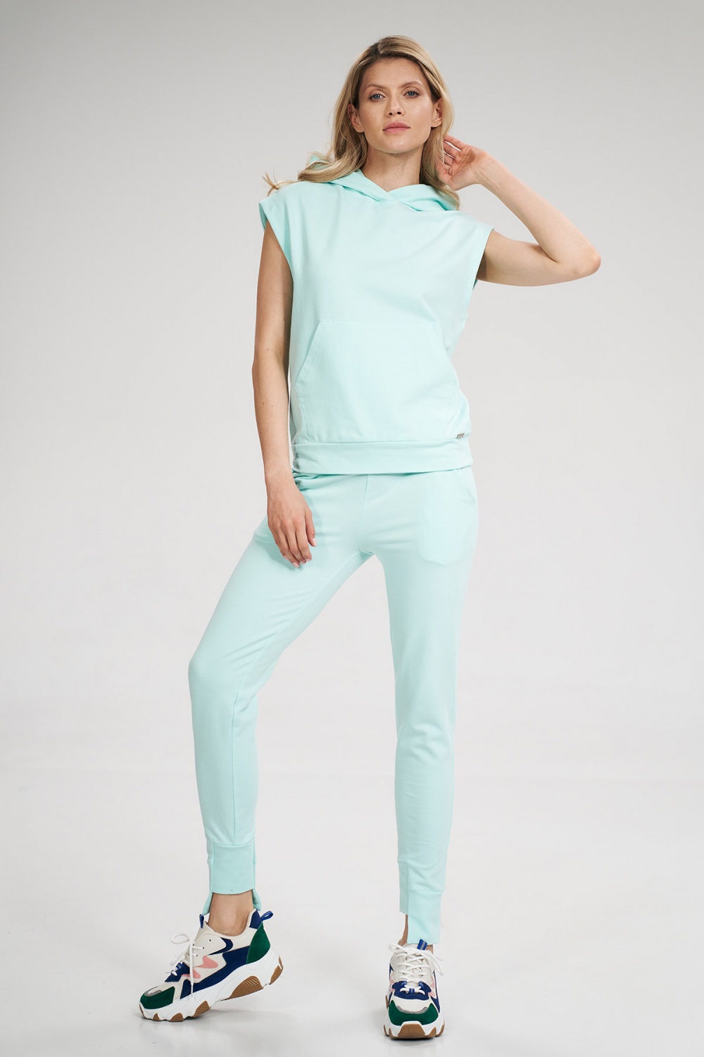 Bluza Damska Model M802 Mint - Figl — zdjęcie 2