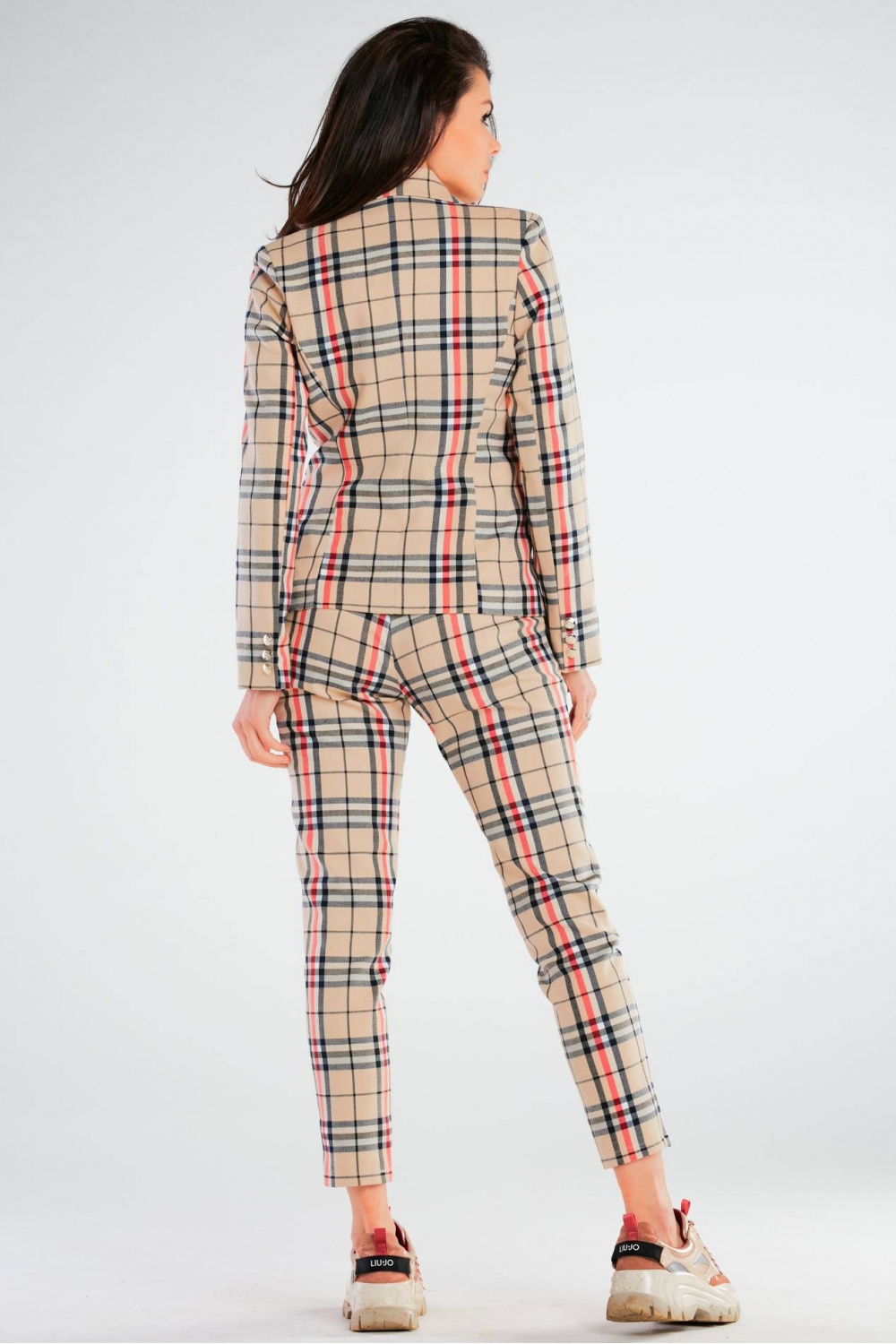 Żakiet Model A439 Beige - awama — zdjęcie 3