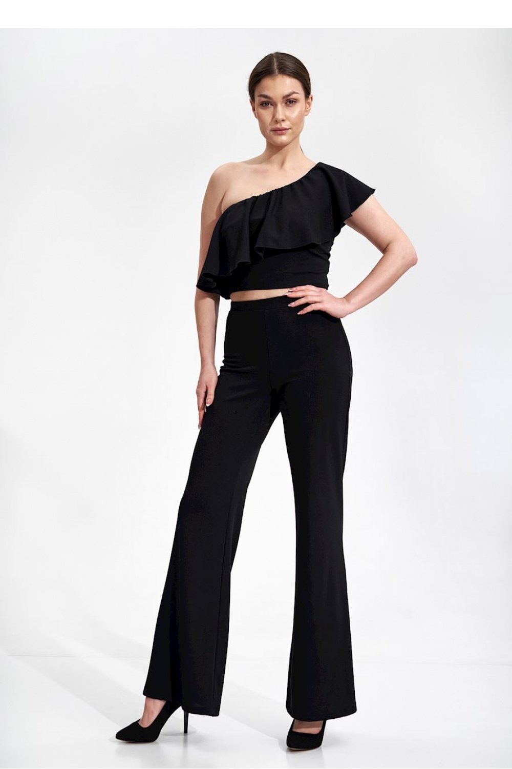 Bluzka Model M875 Black - Figl — zdjęcie 2