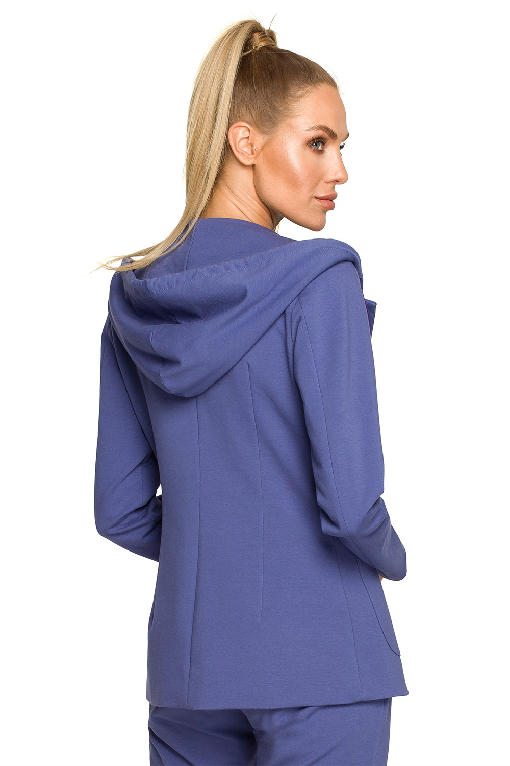 Żakiet Model MOE691 Indygo - Moe — zdjęcie 3