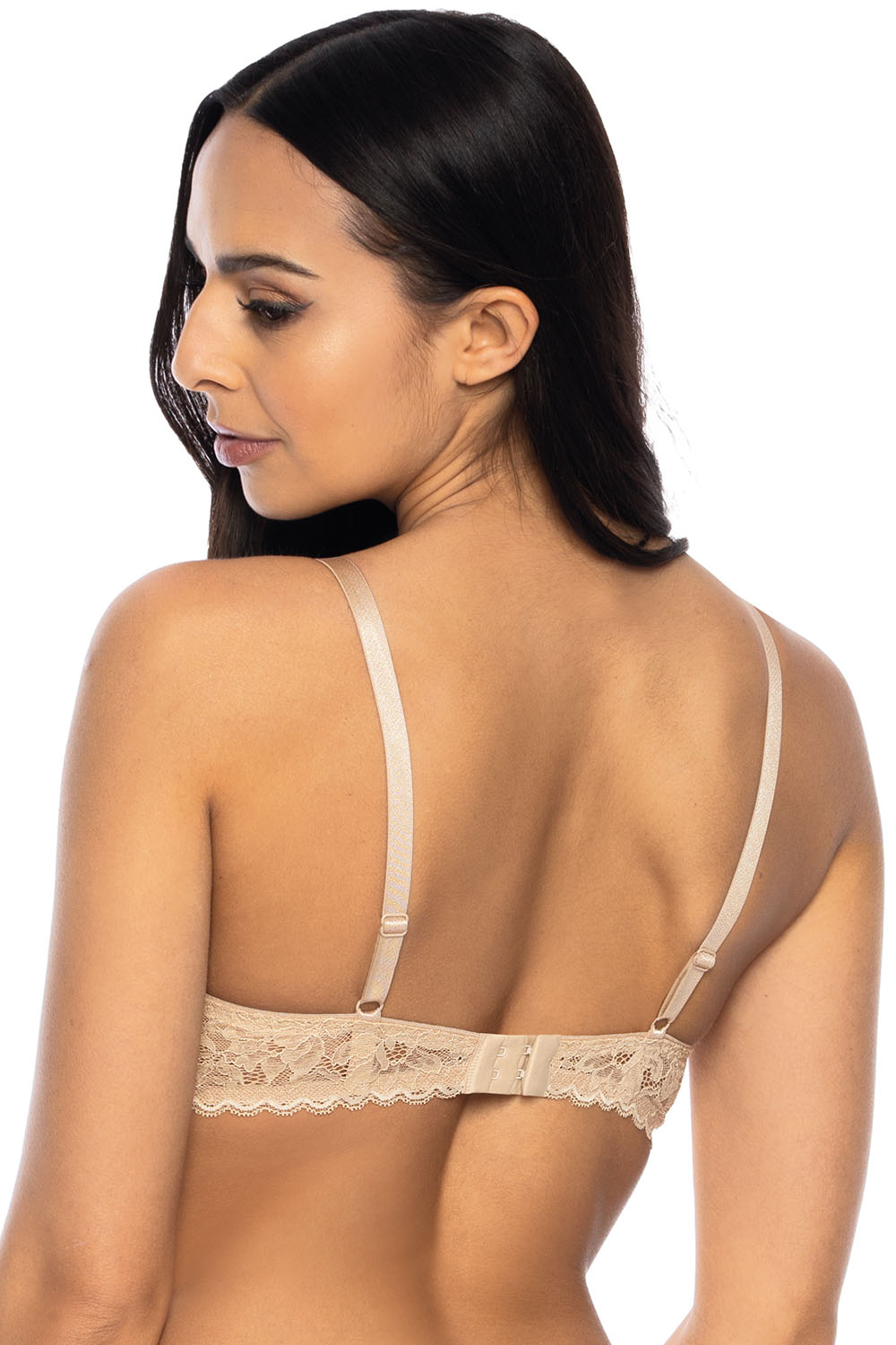 Biustonosz push up Biustonosz Push-up Model 0155/11/1 Jennifer II Beige - Mat — zdjęcie 3