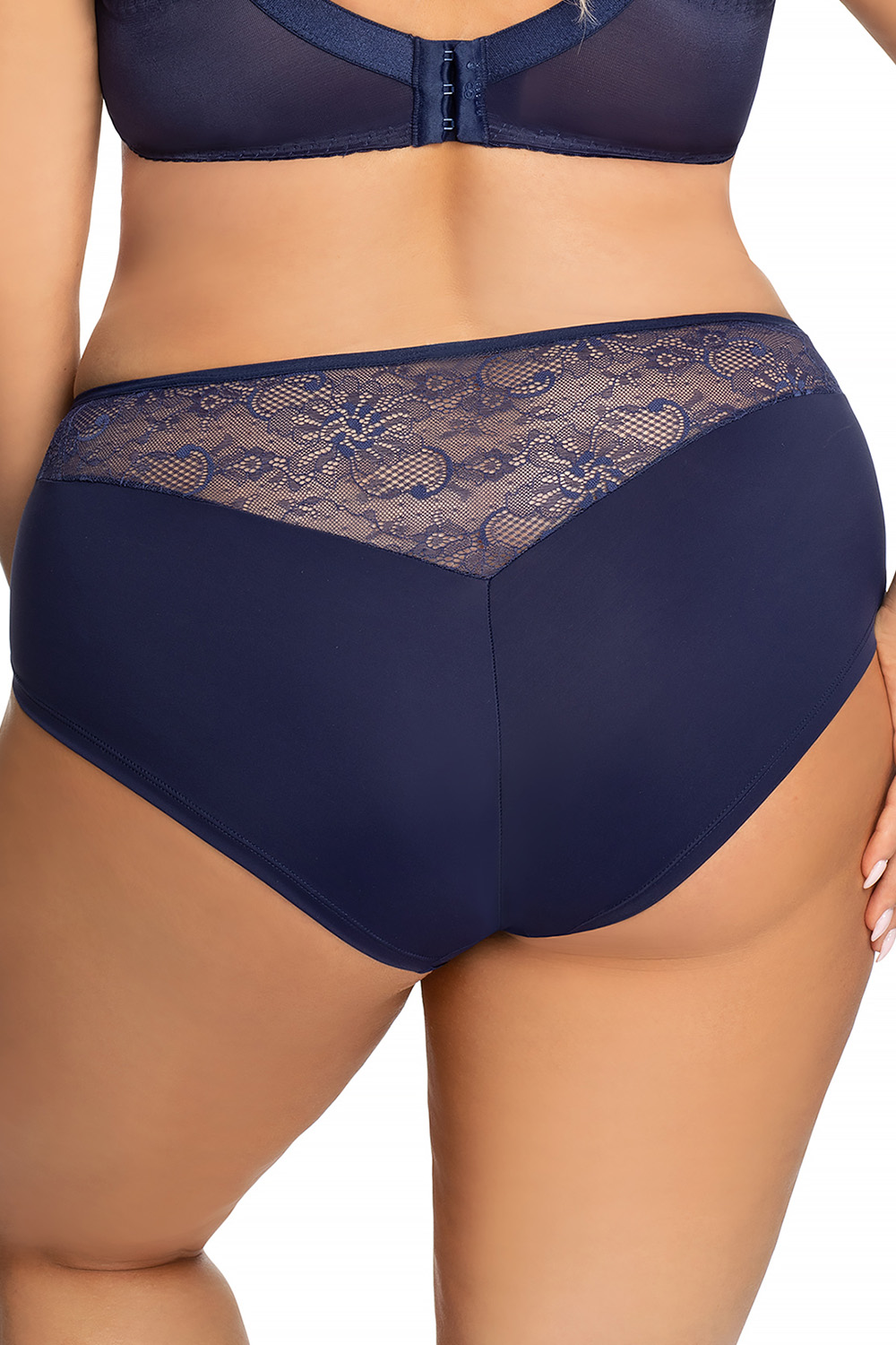 Figi Model Blanca K358 Navy - Gorsenia Lingerie — zdjęcie 3
