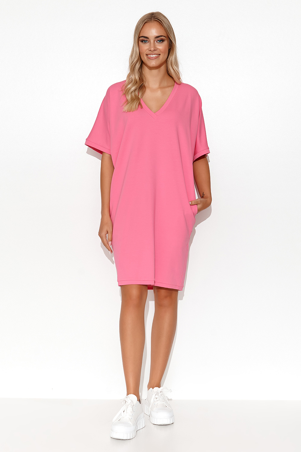 Sukienka Model M778 Baby Pink - Makadamia — zdjęcie 2