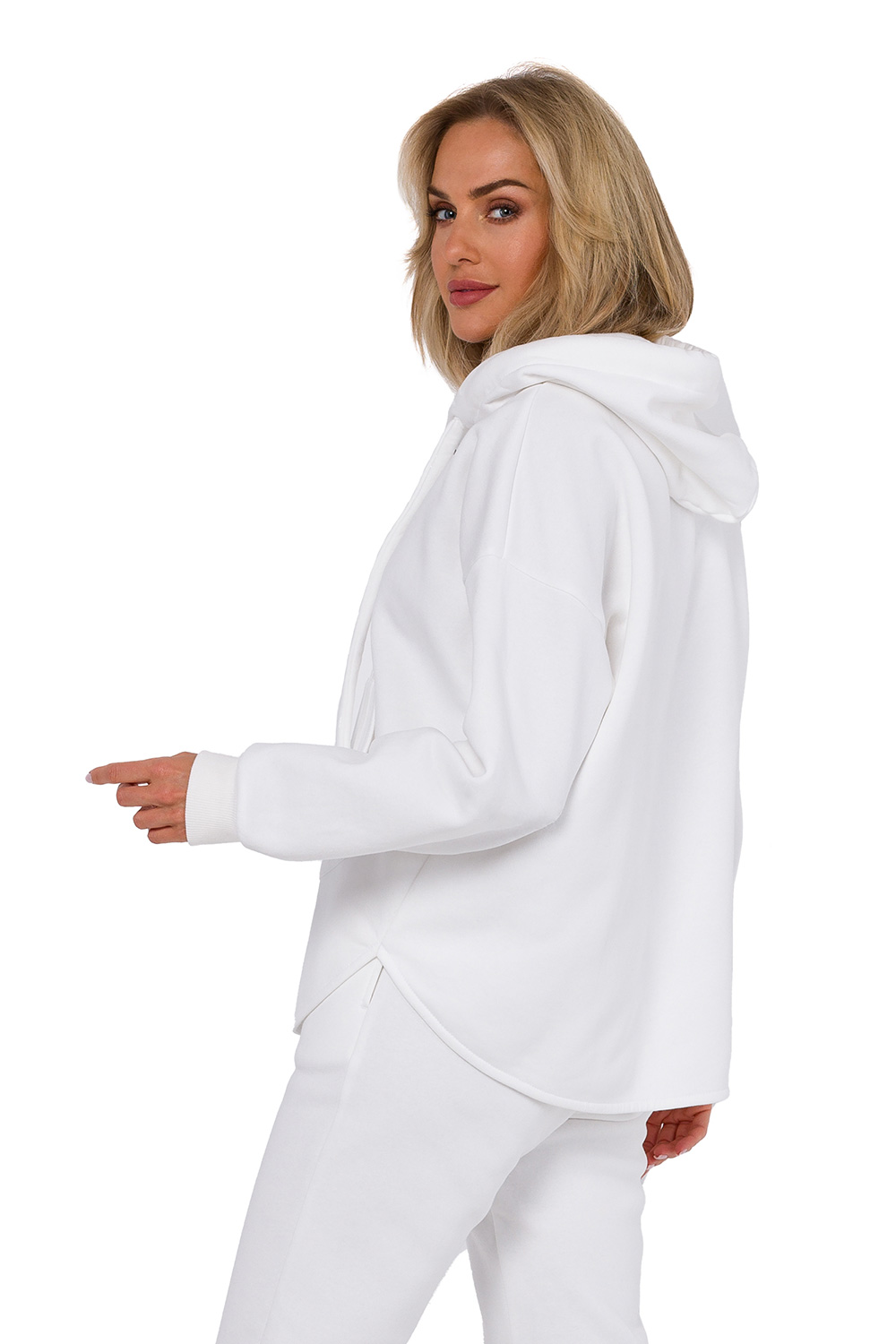 Bluza Damska Model MOE761 Ecru - Moe — zdjęcie 3