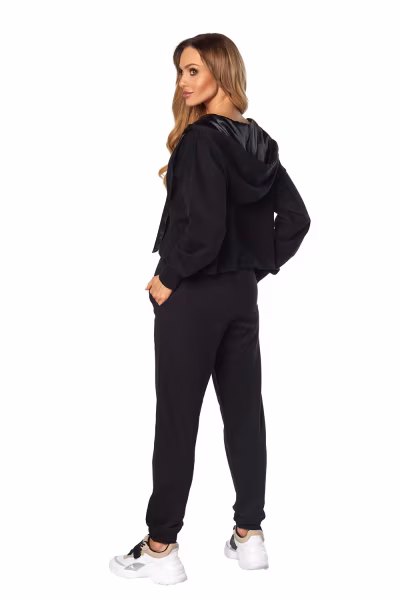 Piżama Komplet Model French Riviera SAL-PY-1163.III Black - Rossli — zdjęcie 2
