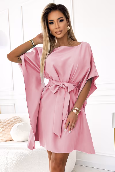Sukienka Model Sofia 287-32 Dirty Pink - Numoco — zdjęcie 1
