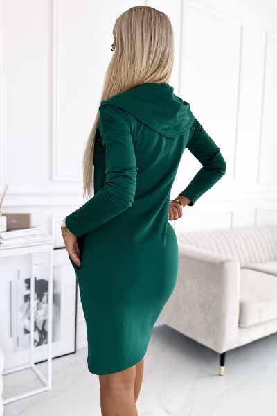 Sukienka Model 503-1 Green - Numoco — zdjęcie 3
