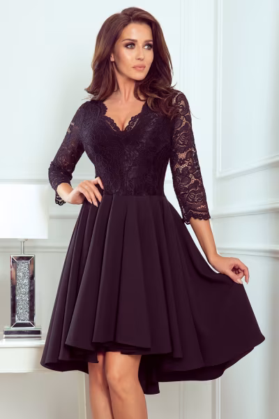 Sukienka Model Nicolle 210-10 Black - Numoco — zdjęcie 1