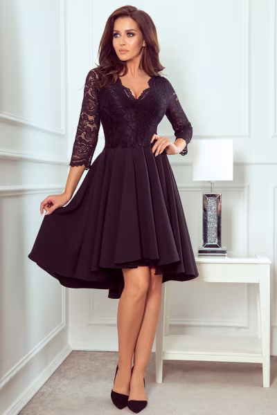 Sukienka Model Nicolle 210-10 Black - Numoco — zdjęcie 2