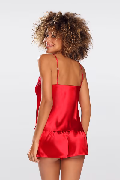 Komplet Model Matilda Red - DKaren — zdjęcie 2