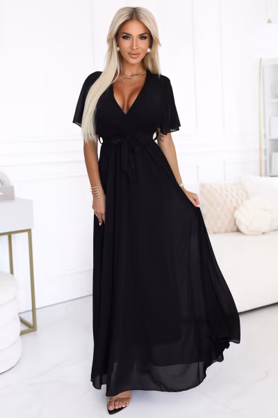 Sukienka Model 545-5 Black - Numoco — zdjęcie 1