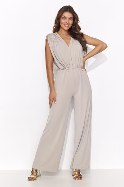 Kombinezon Damski Model NU480 Light Beige - Numinou — zdjęcie 1