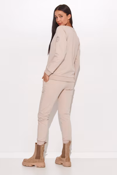 Spodnie Komplet Model NU379 Light Beige - Numinou — zdjęcie 2