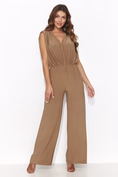 Kombinezon Damski Model NU480 Camel - Numinou — zdjęcie 1