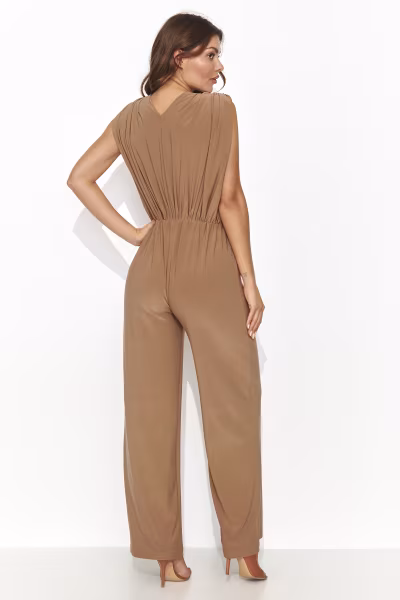 Kombinezon Damski Model NU480 Camel - Numinou — zdjęcie 2
