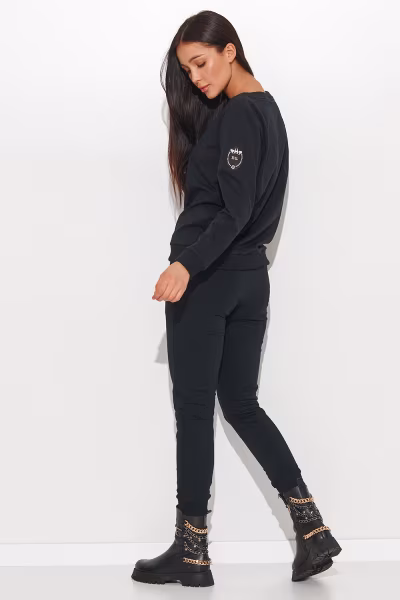 Spodnie Komplet Model NU379 Black - Numinou — zdjęcie 2