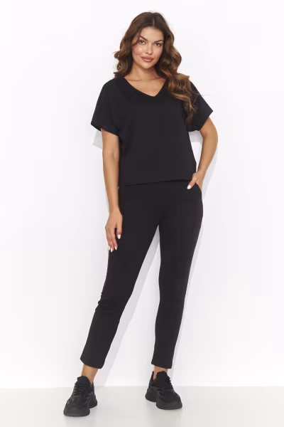 Spodnie Komplet Model NU472 Black - Numinou — zdjęcie 1
