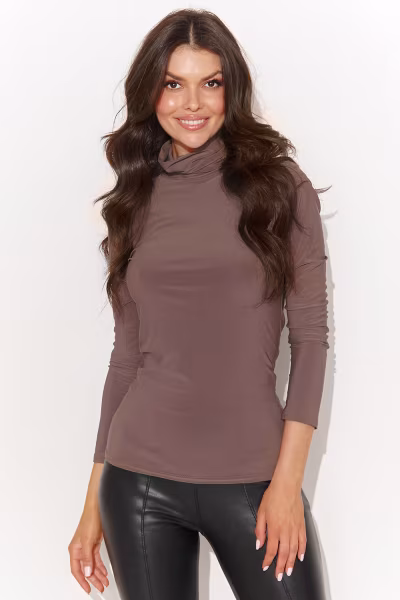 Bluzka Model NU460 Mocca - Numinou — zdjęcie 1