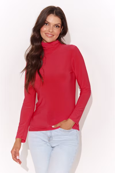 Bluzka Model NU460 Red - Numinou — zdjęcie 1