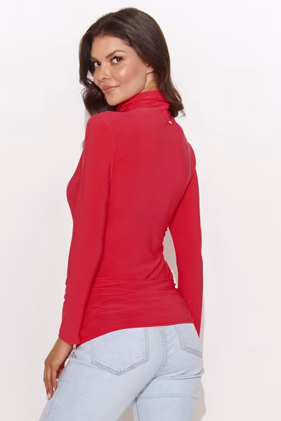 Bluzka Model NU460 Red - Numinou — zdjęcie 3