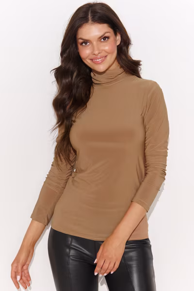 Bluzka Model NU460 Camel - Numinou — zdjęcie 1