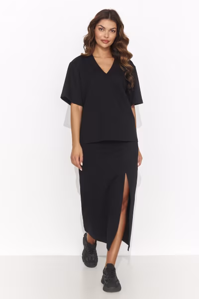 Spódnica Komplet Model NU468 Black - Numinou — zdjęcie 1