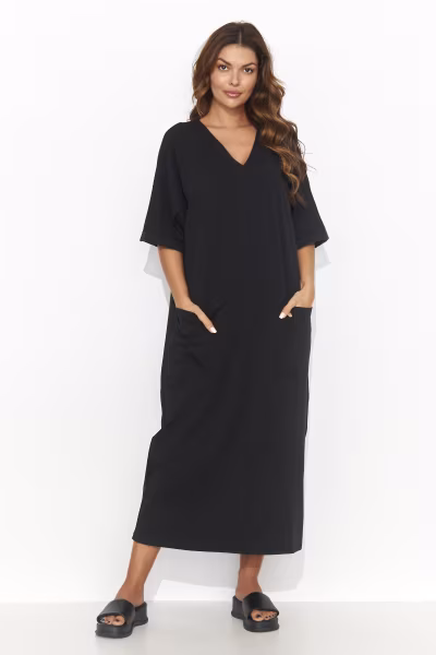 Sukienka Model NU473 Black - Numinou — zdjęcie 2