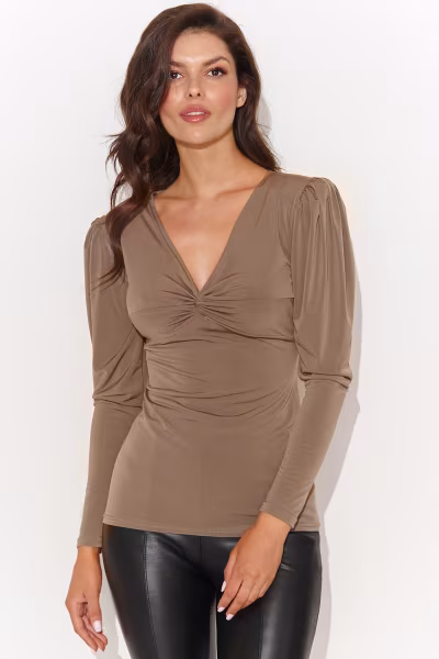 Bluzka Model NU461 Latte - Numinou — zdjęcie 1
