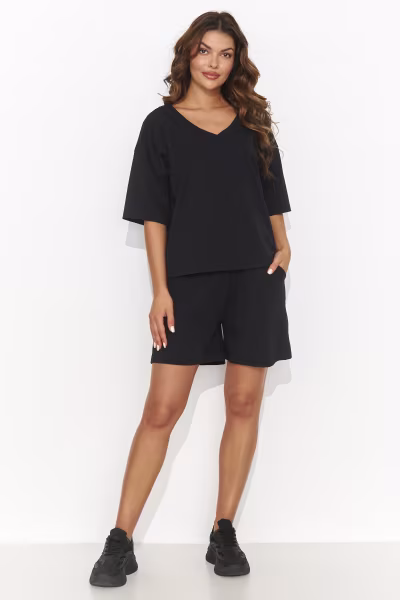 Spodnie Komplet Model NU463 Black - Numinou — zdjęcie 2