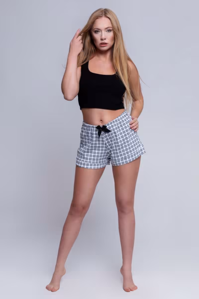 Koszulka nocna Top Model Valia Black - Sensis — zdjęcie 1