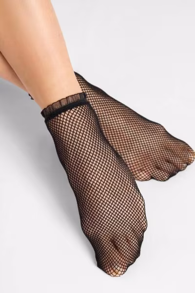 Skarpetki Model Alpha Black - Fiore — zdjęcie 1