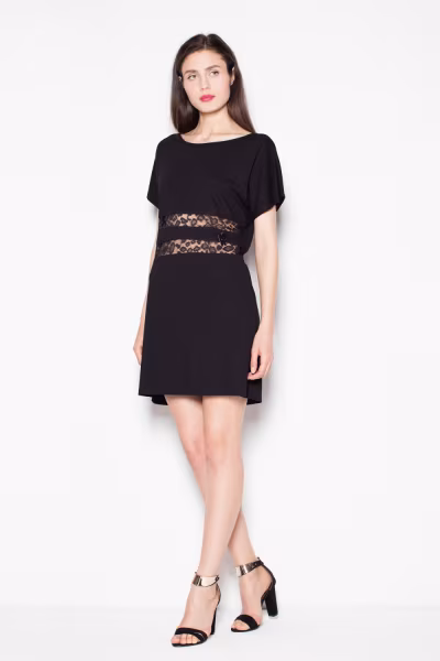 Sukienka Model VT066 Black - Venaton — zdjęcie 1