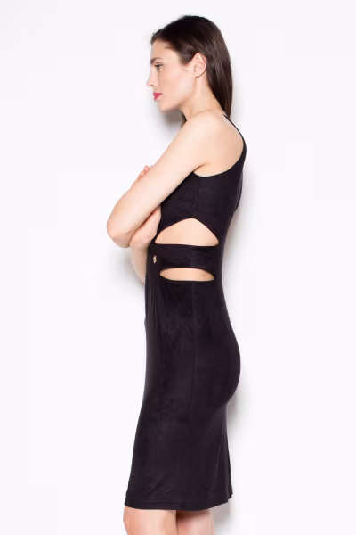 Sukienka Model VT058 Black - Venaton — zdjęcie 2