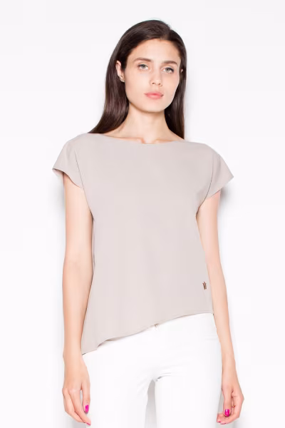 Bluzka Model VT008 Beige - Venaton — zdjęcie 1