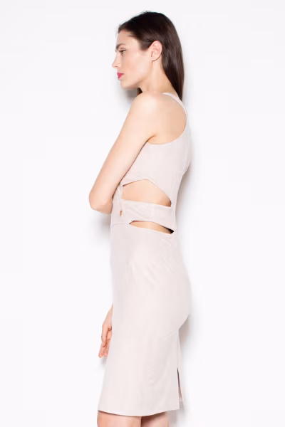 Sukienka Model VT058 Beige - Venaton — zdjęcie 2