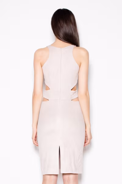 Sukienka Model VT058 Beige - Venaton — zdjęcie 3
