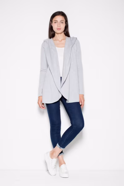 Bluza Damska Model VT037 Grey - Venaton — zdjęcie 2