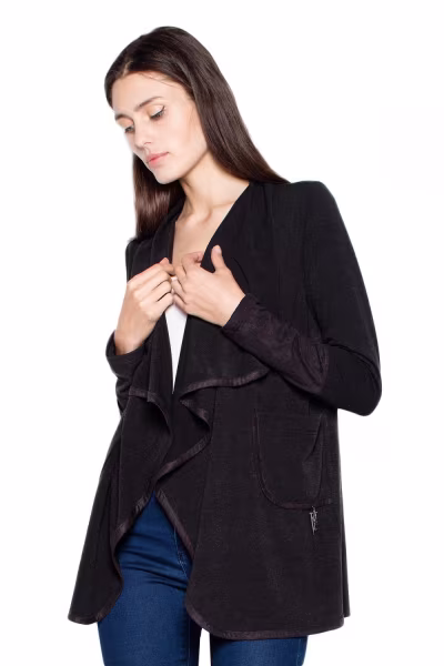 Sweter Damski Model VT036 Black - Venaton — zdjęcie 2
