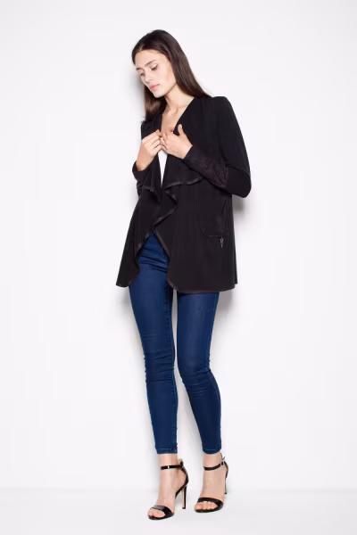 Sweter Damski Model VT036 Black - Venaton — zdjęcie 3